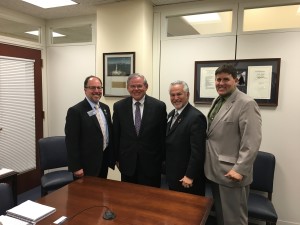 Hill Visits: Members of NJ Realtors with Sen. Menendez 