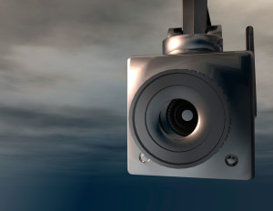 Security Cameras: image of surveillance camera
